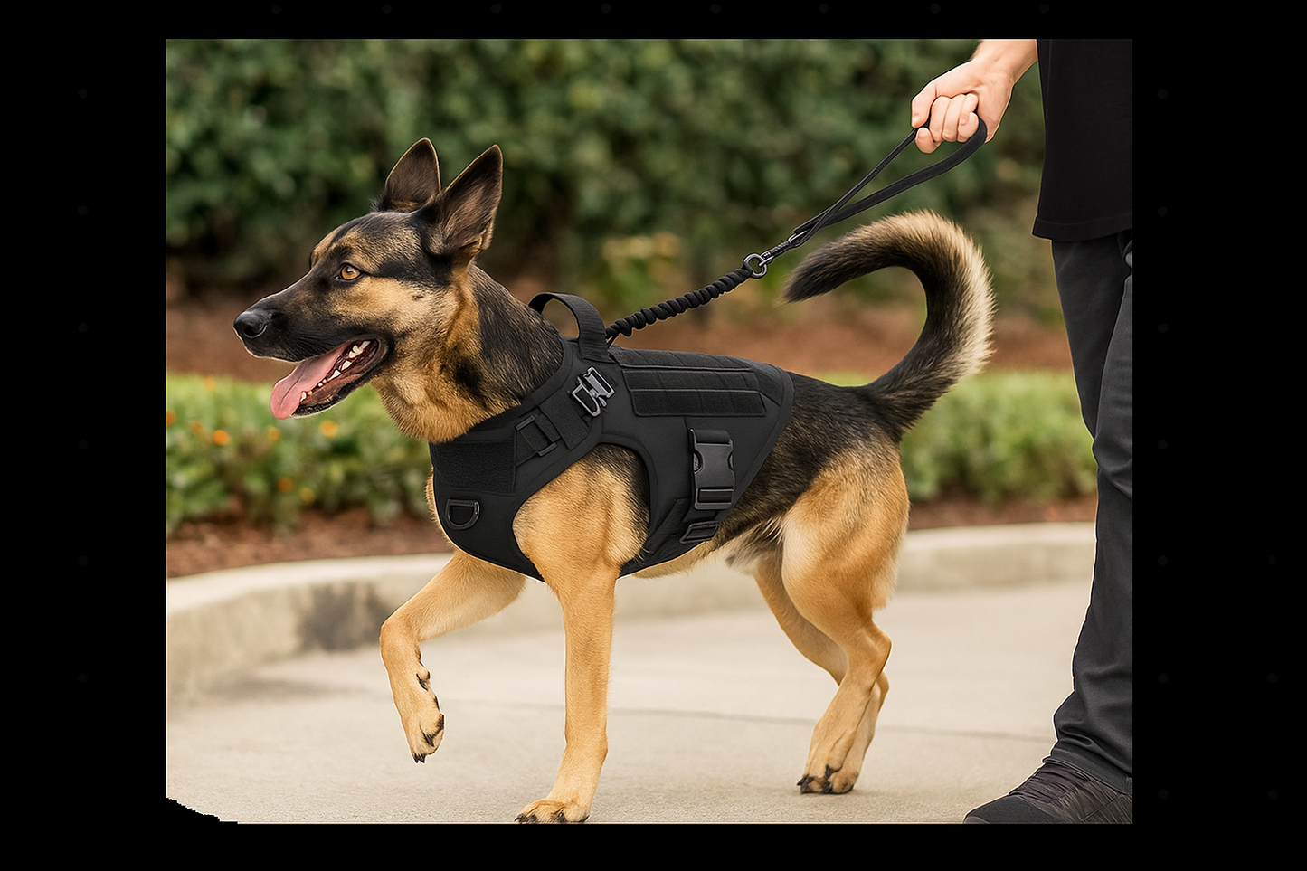 WoofWorthy No-Pull Tactical Dog Harness
